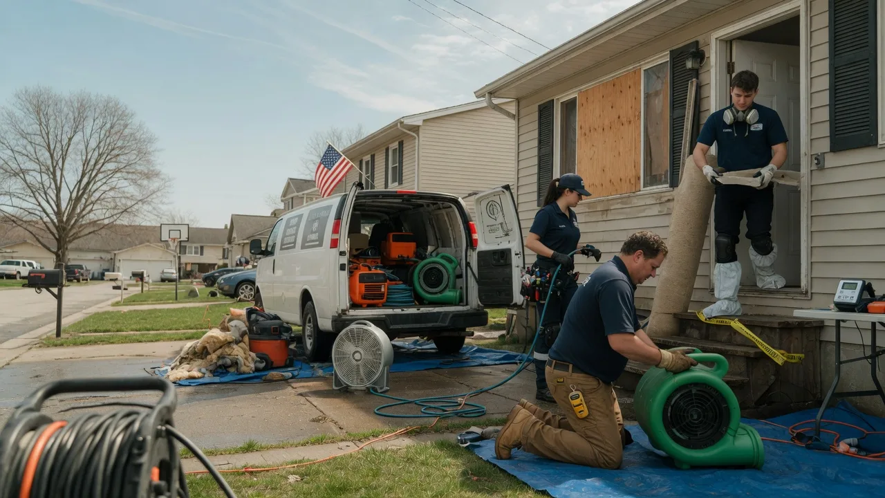 Water Damage Restoration in Mount Bethel, PA near me